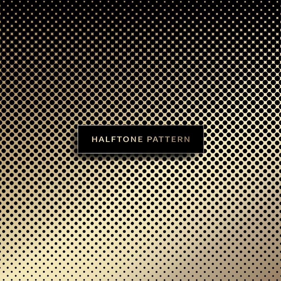 Halftone dots design, halftone background vector