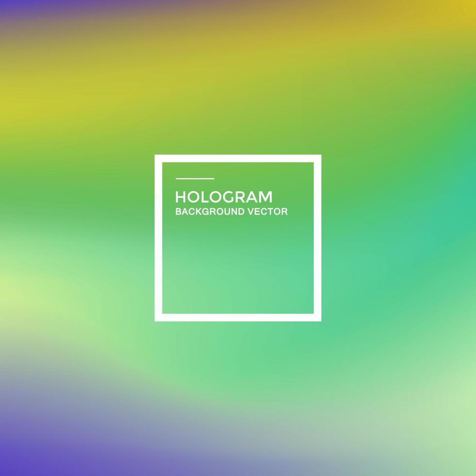 Vector background of hologram gradient, hologram pattern