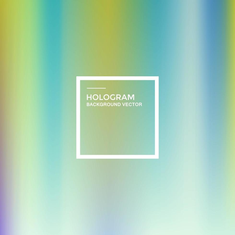Vector background of hologram gradient, hologram pattern