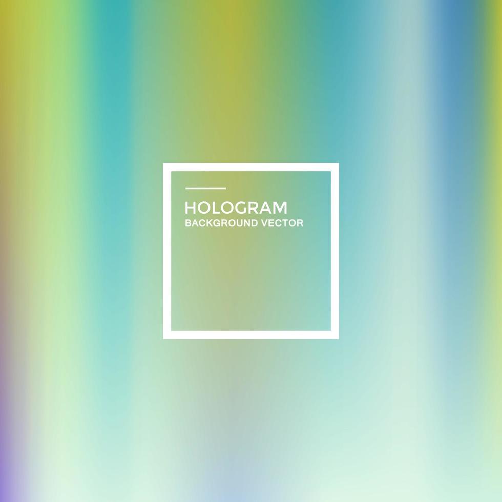 Vector background of hologram gradient, hologram pattern