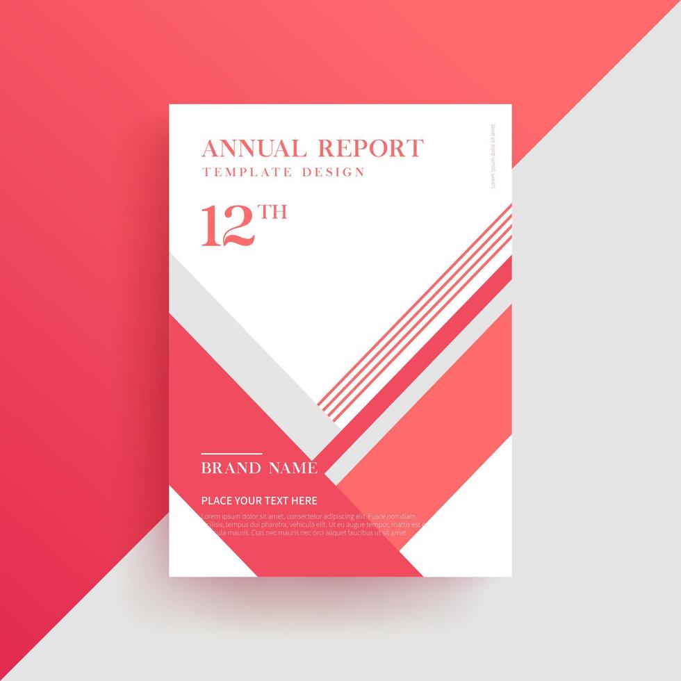 Brochure background with geometric shapes, abstract background vector