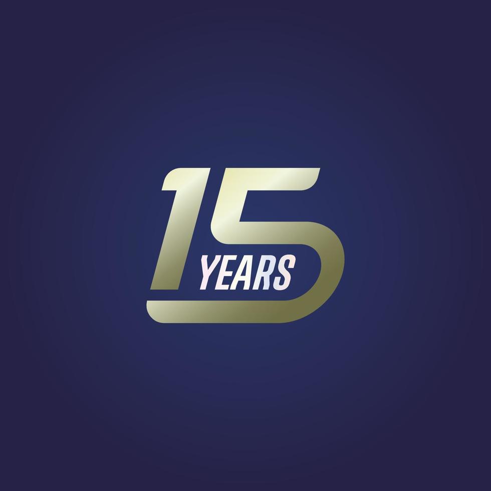 luxury anniversary celebration design for background  banner  birthday or wedding party event decoration vector