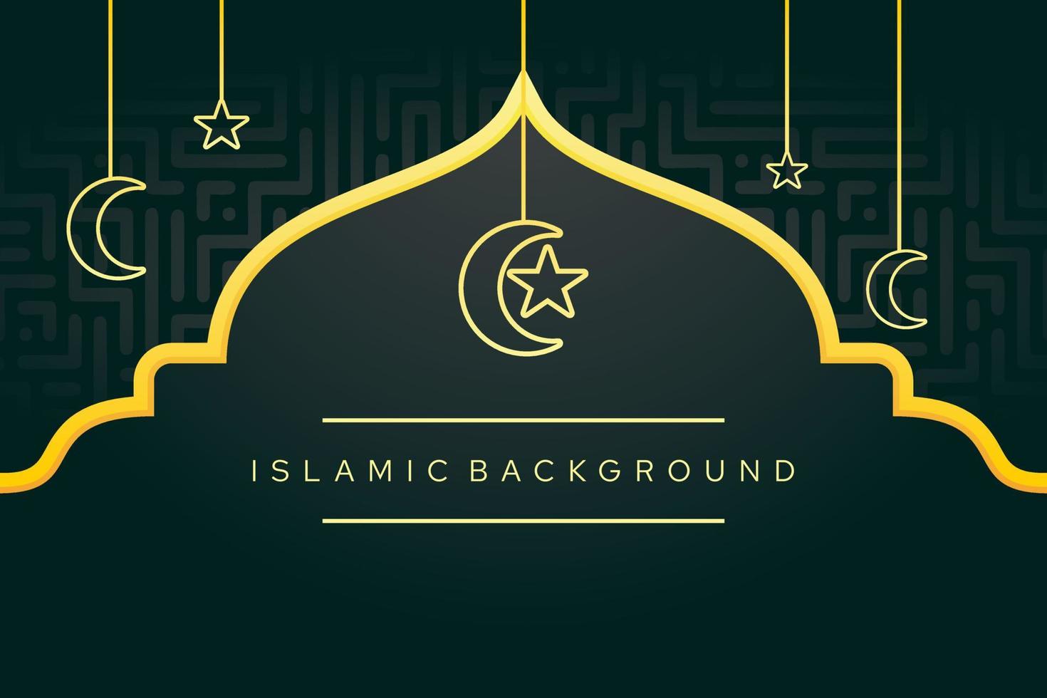 Ramadan Kareem Vector Illustration, Graphic design for the decoration of gift certificates, banners and flyer