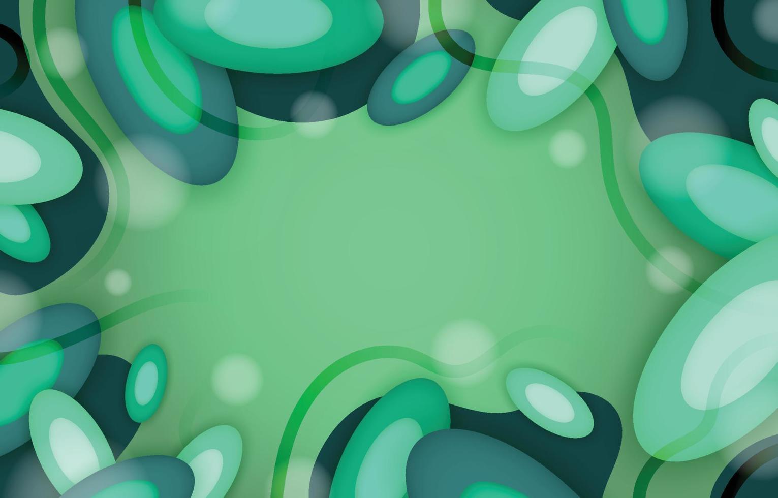 fondo verde abstracto vector