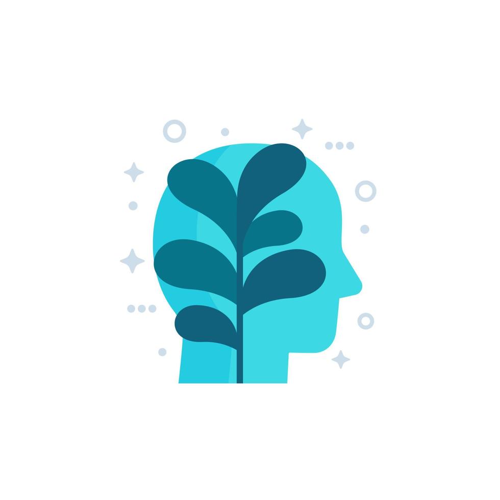 personal growth icon, vector art