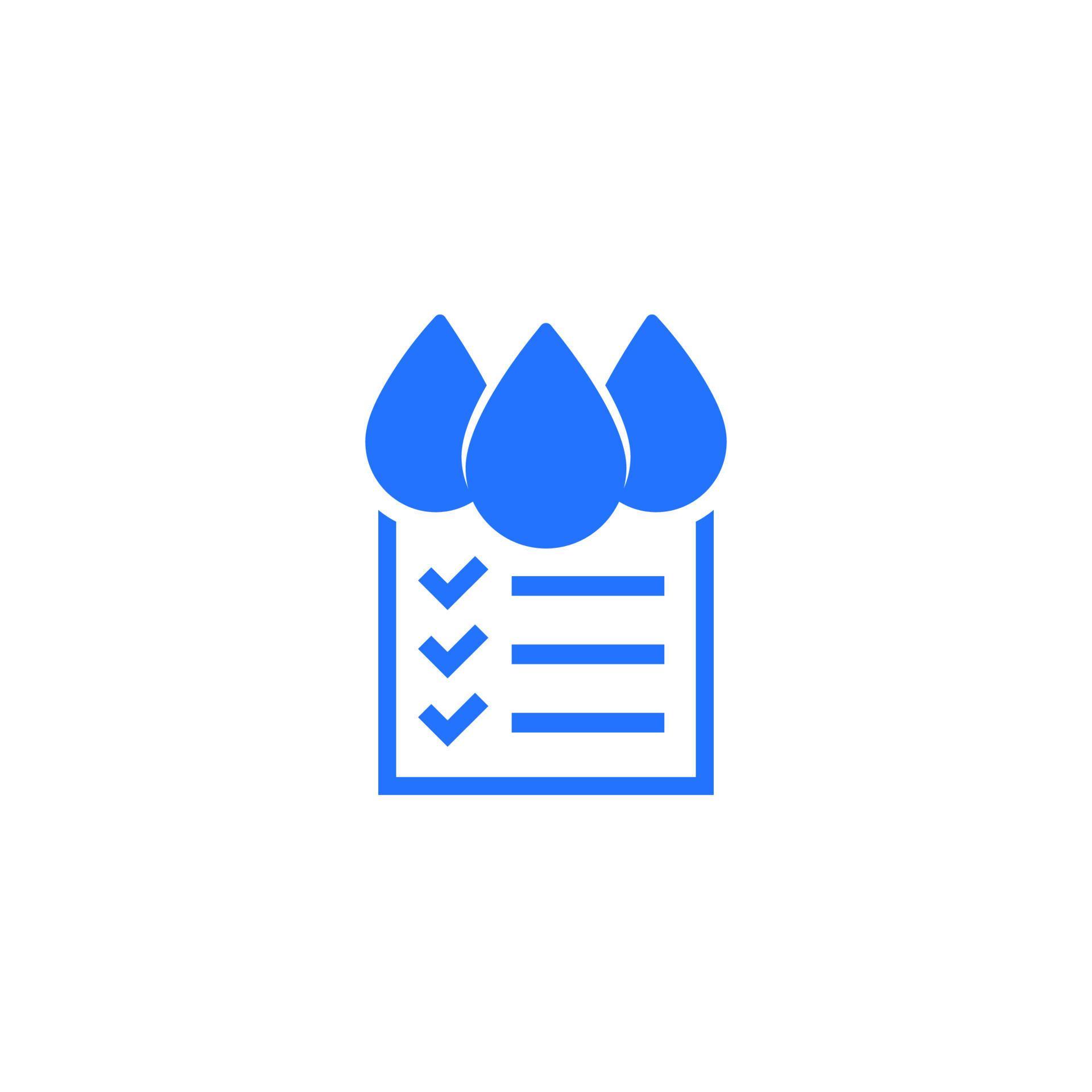 Water quality check icon on white 3524788 Vector Art at Vecteezy