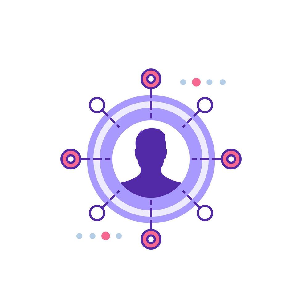 stakeholder or investor vector icon