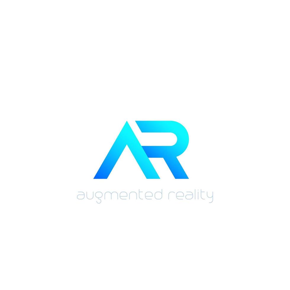 AR vector logo