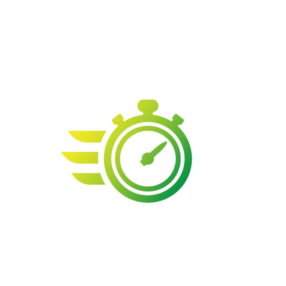 chronometer, timer icon, vector
