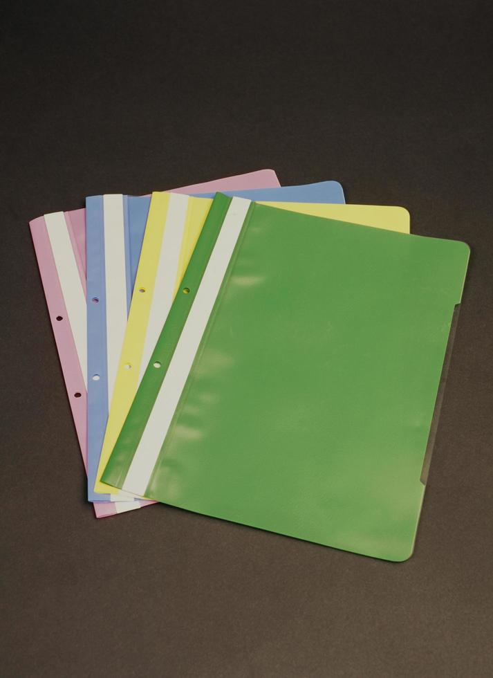 Types of folders for offices and government offices 3525602 Stock Photo