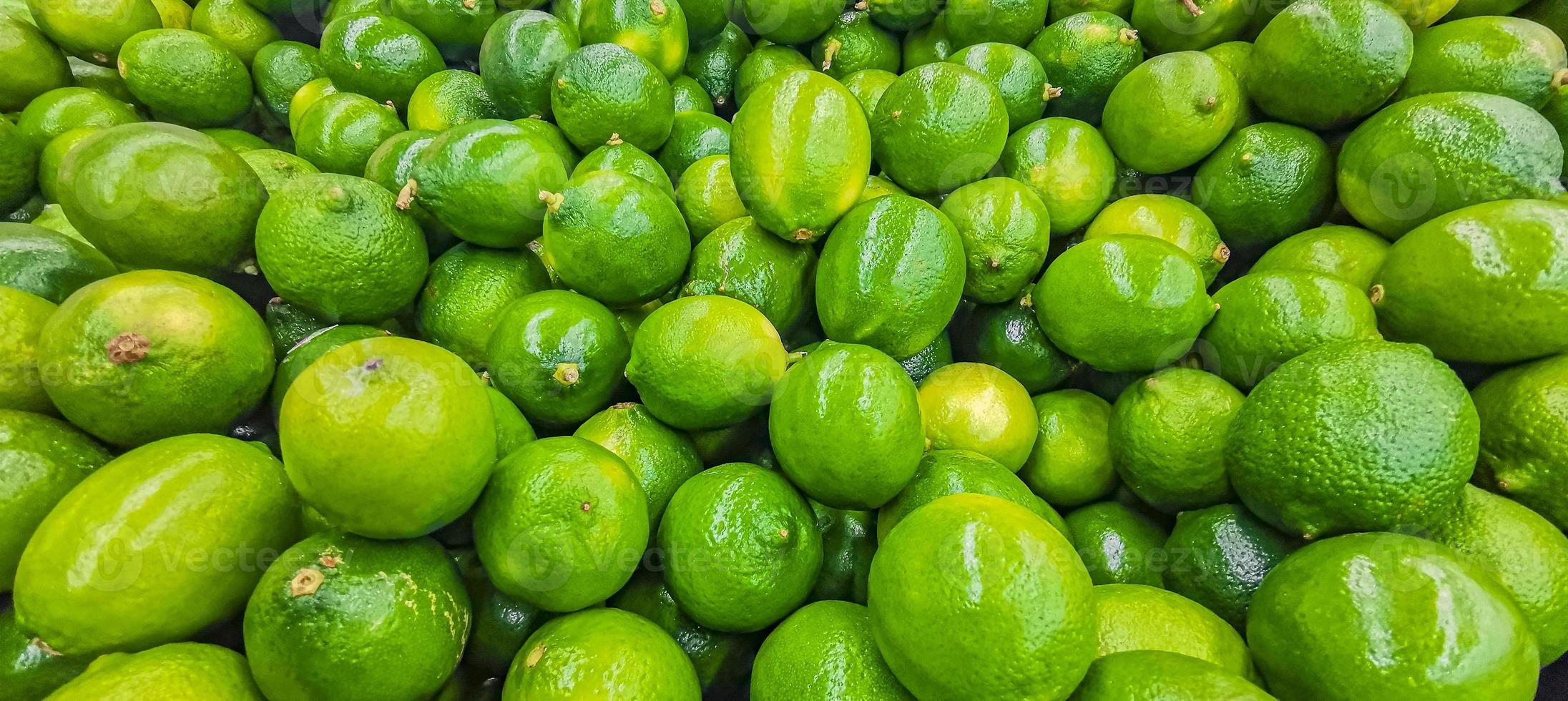 Juicy lime background in Mexico photo