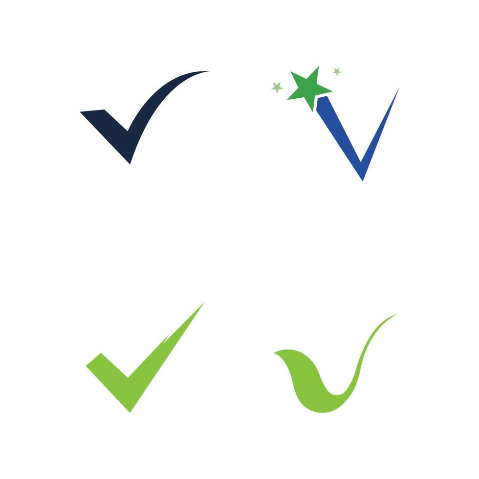 check mark logo vector