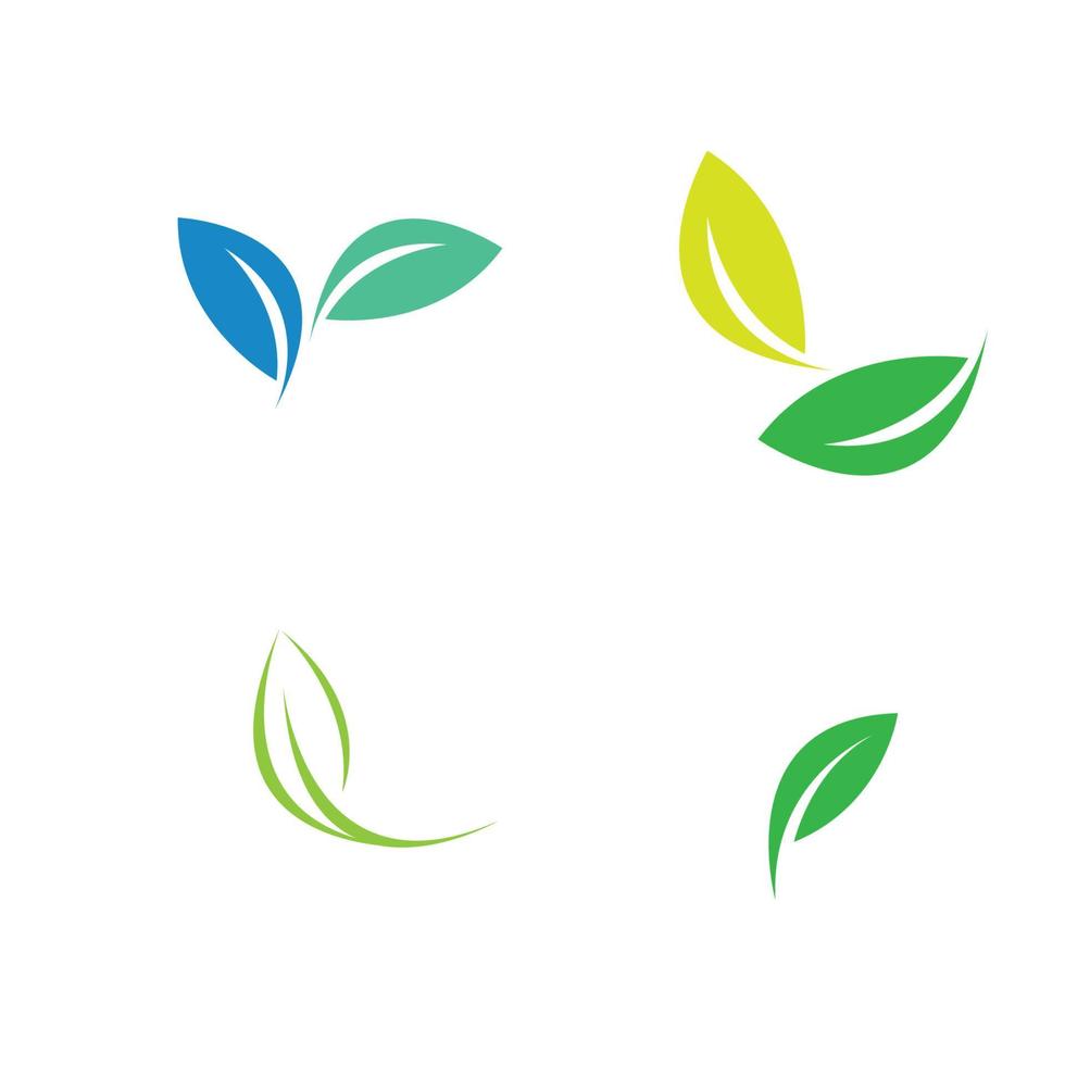 leaf logo vector