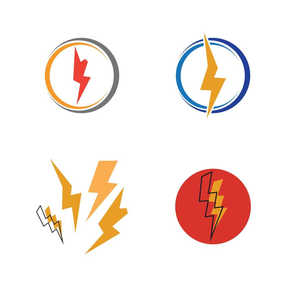 lightning bolt logo vector