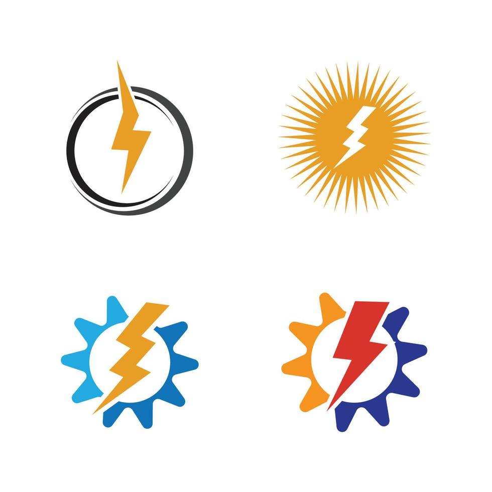 lightning bolt logo vector