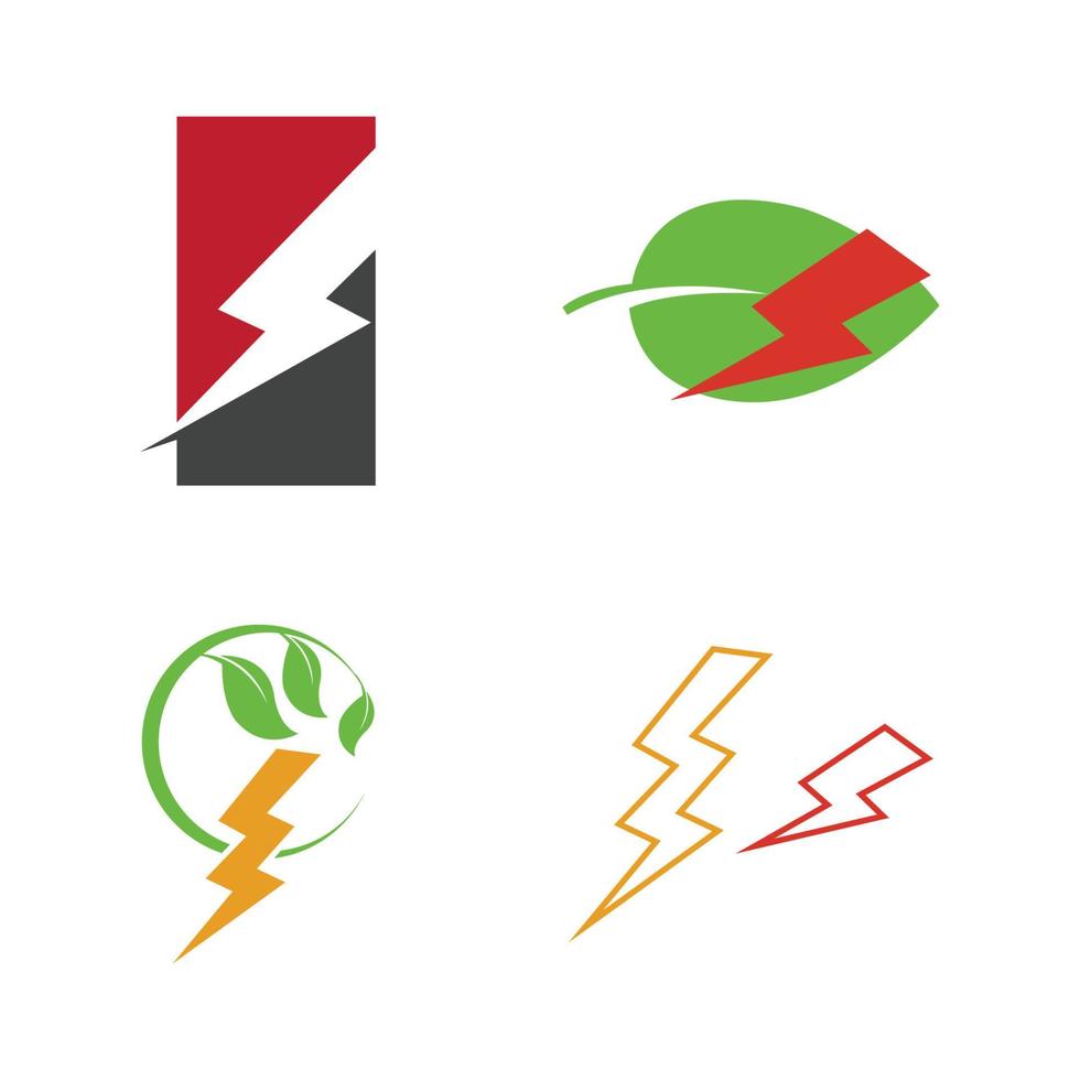 lightning bolt logo vector