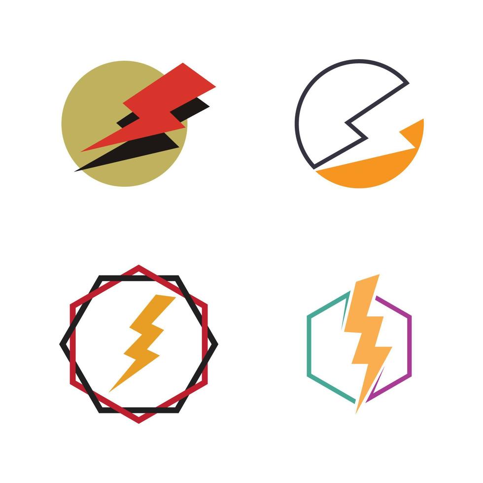 lightning bolt logo vector
