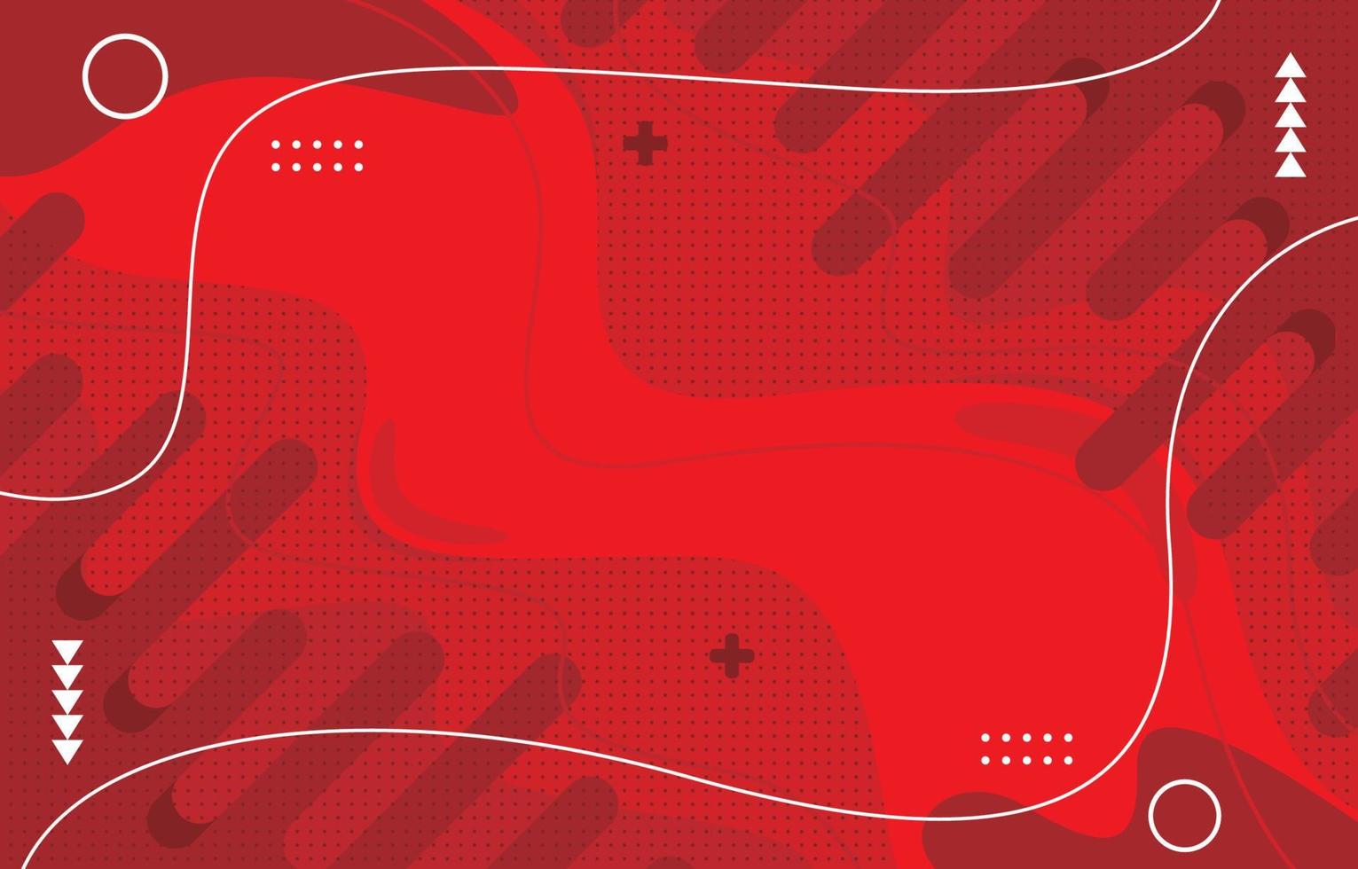 Abstract Red Background vector