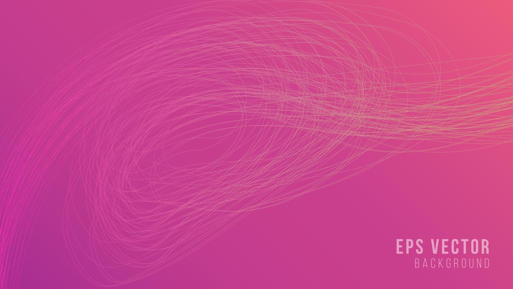 Fondo de ondas de línea abstracta rosa con estilo de líneas onduladas degradado. Se puede utilizar para carteles, pancartas comerciales, volantes, anuncios, folletos, catálogos, sitios web, sitios web, presentaciones, portadas de libros, folletos. vector