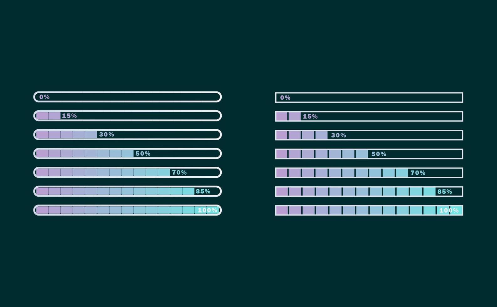 vector of the uploading and loading lines