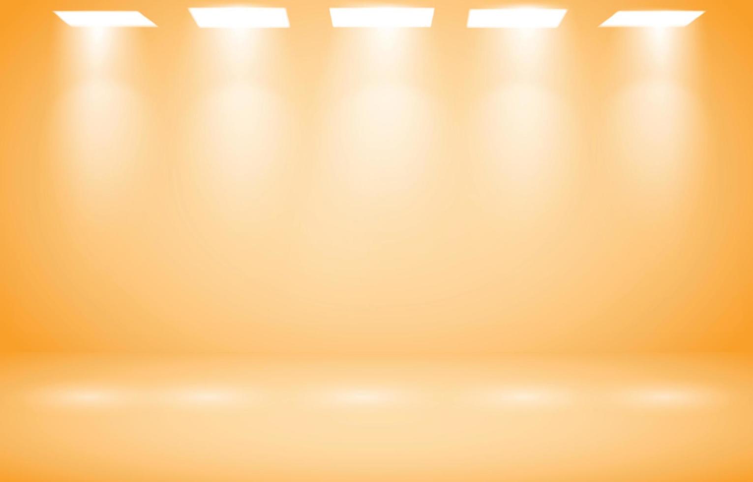 orange studio background high quality vector