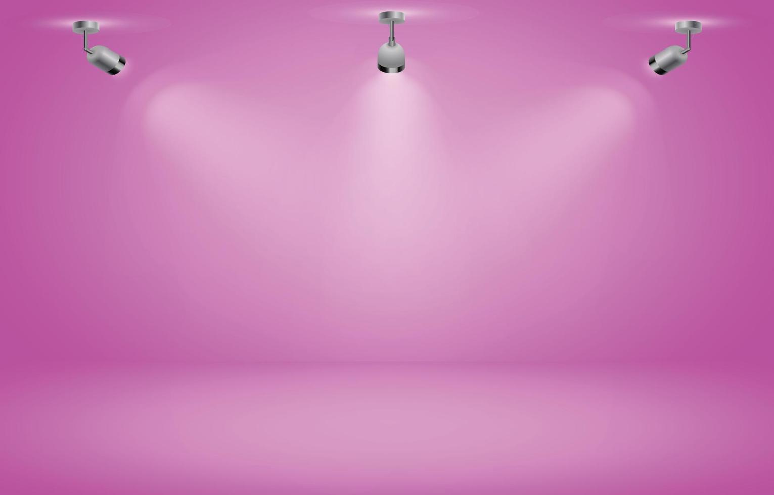 pink studio background high quality vector