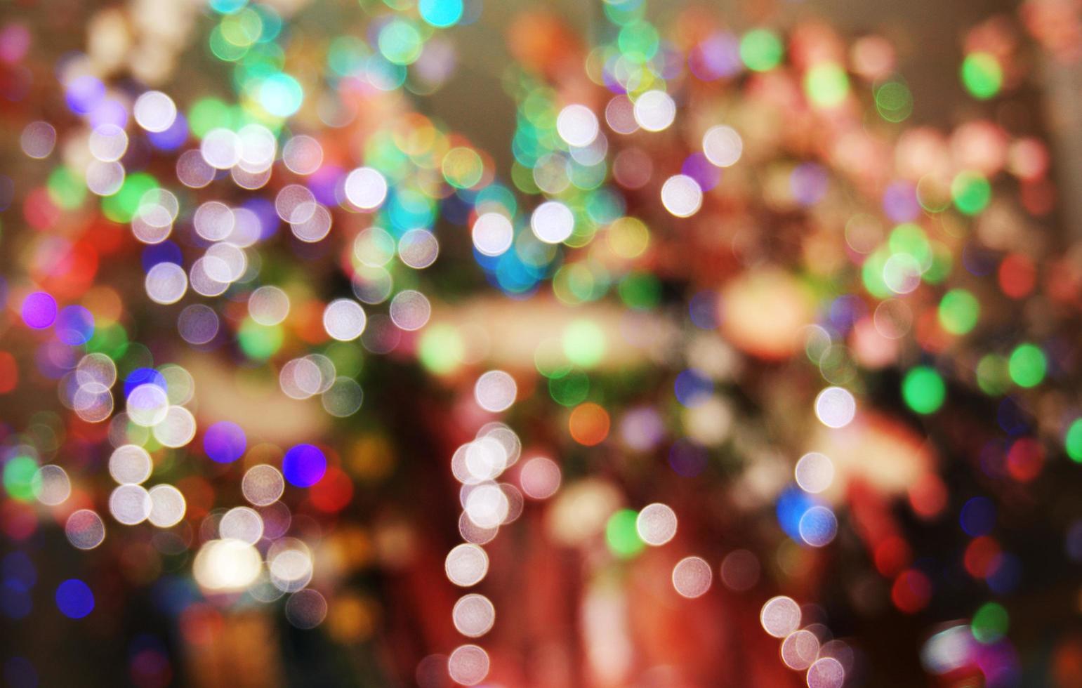 Abstract bokeh glitter vintage lights photo