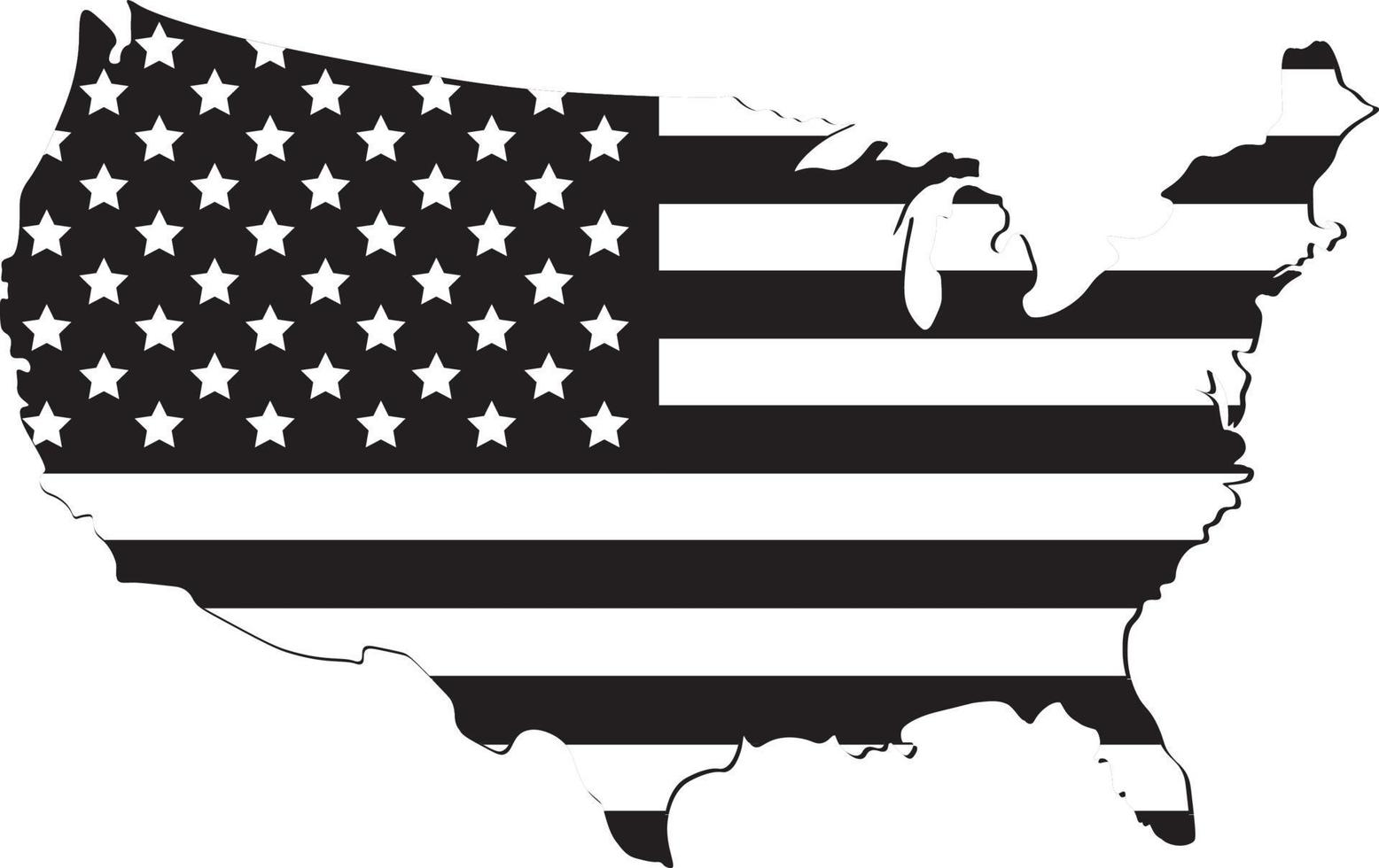 Vector of the america