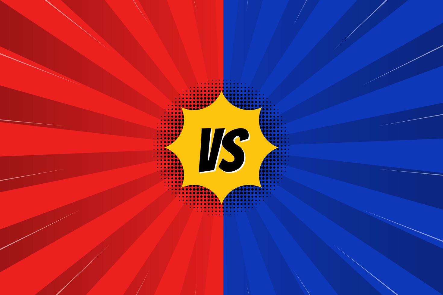 Versus battle screen 962859 Vector Art at Vecteezy