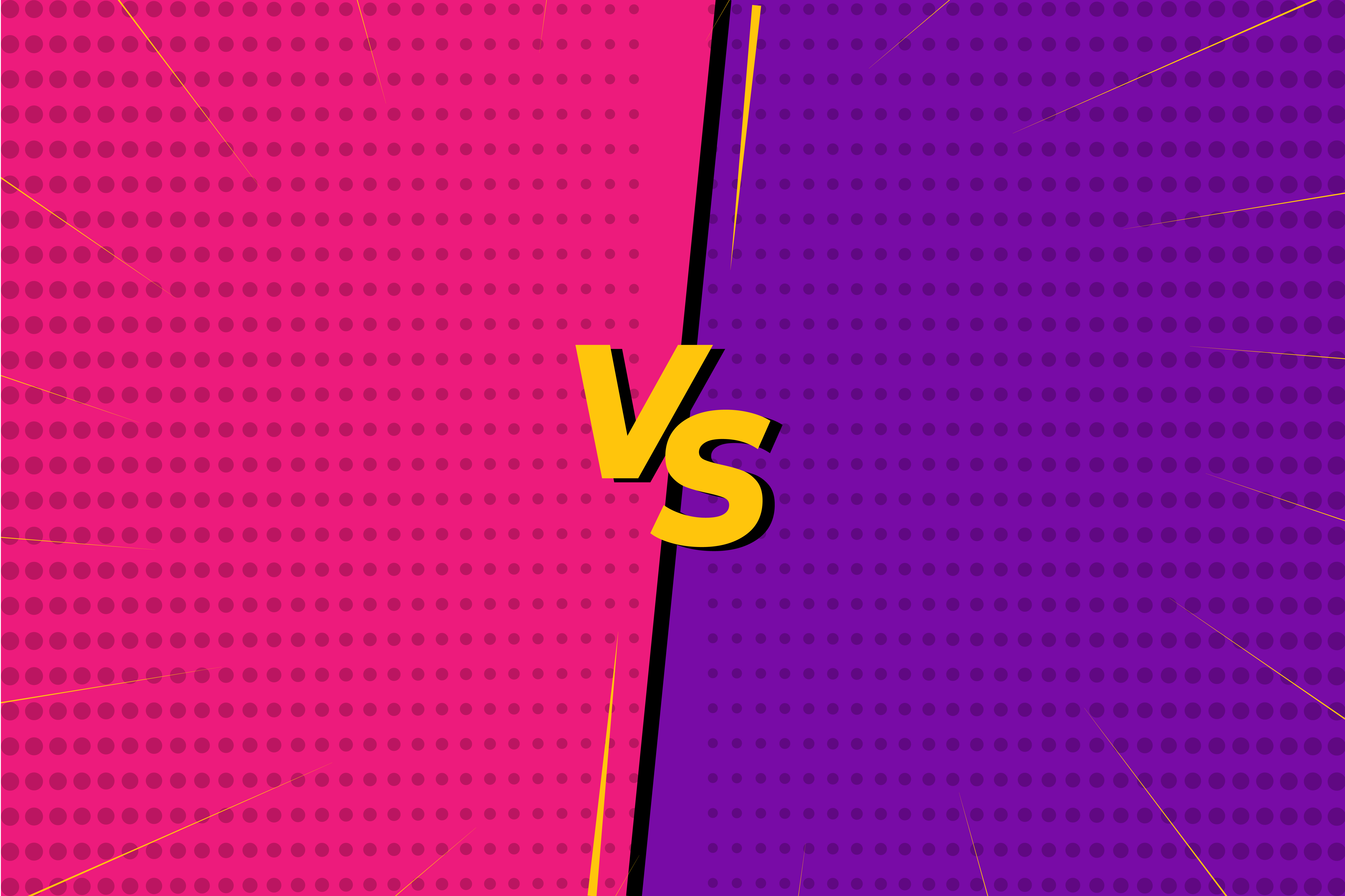 Free Vector  Versus vs battle screen red and blue background