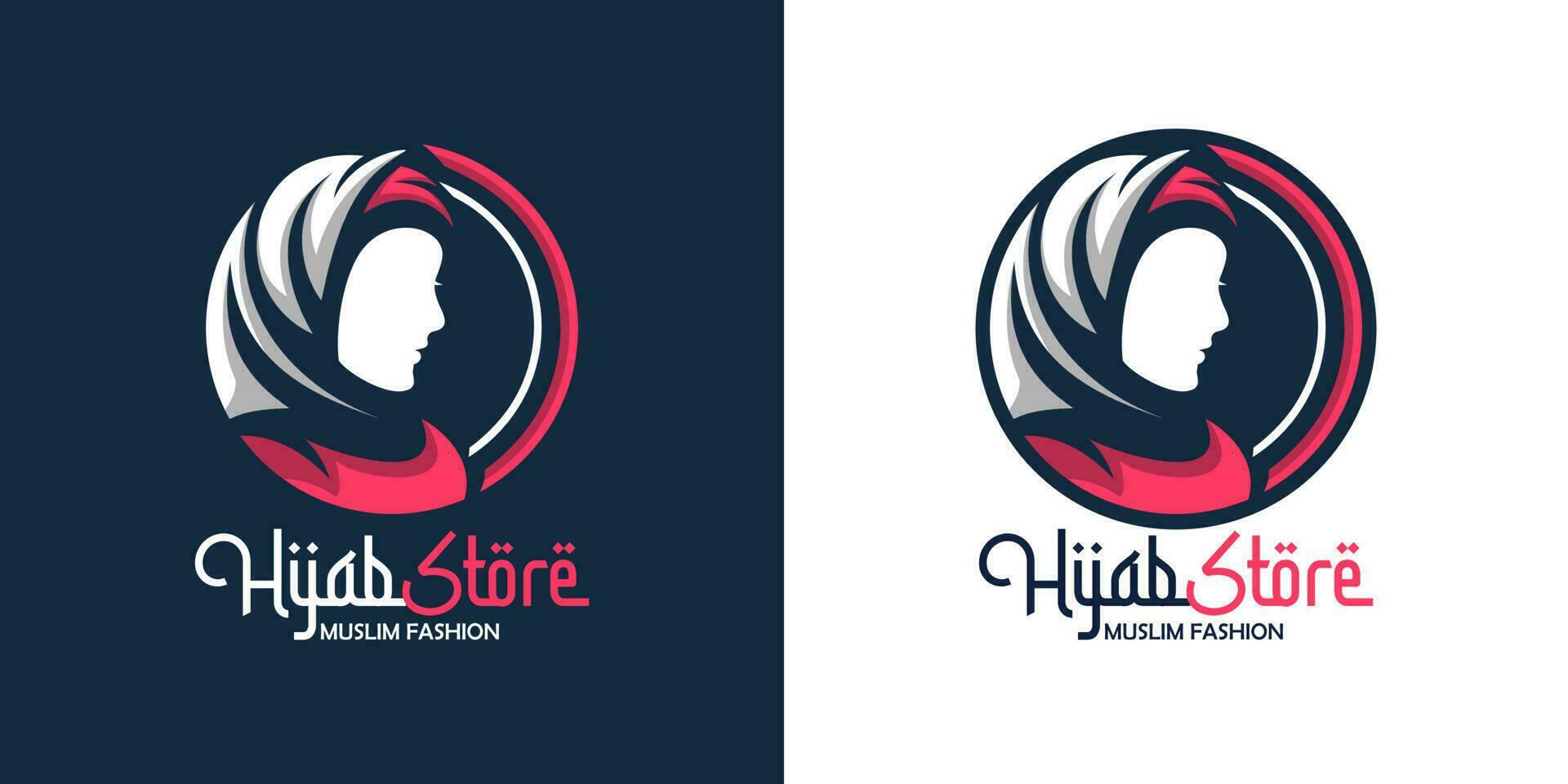 vector logo hijab