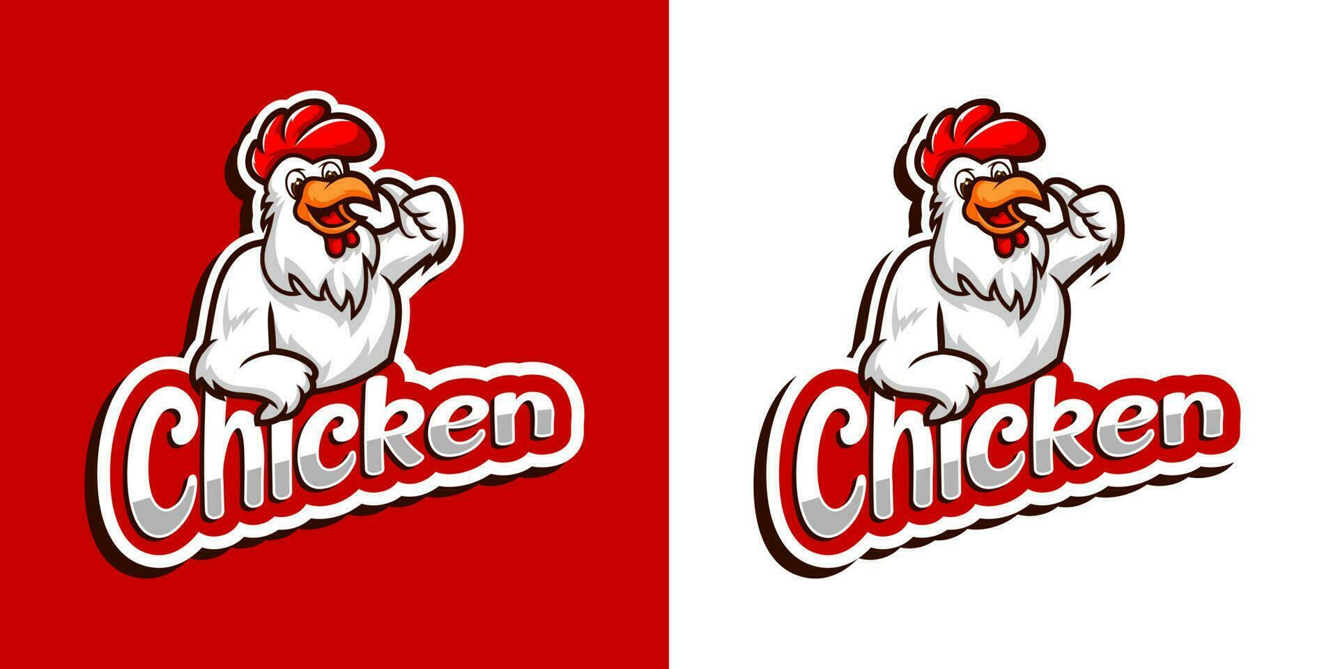 chicken logo vector