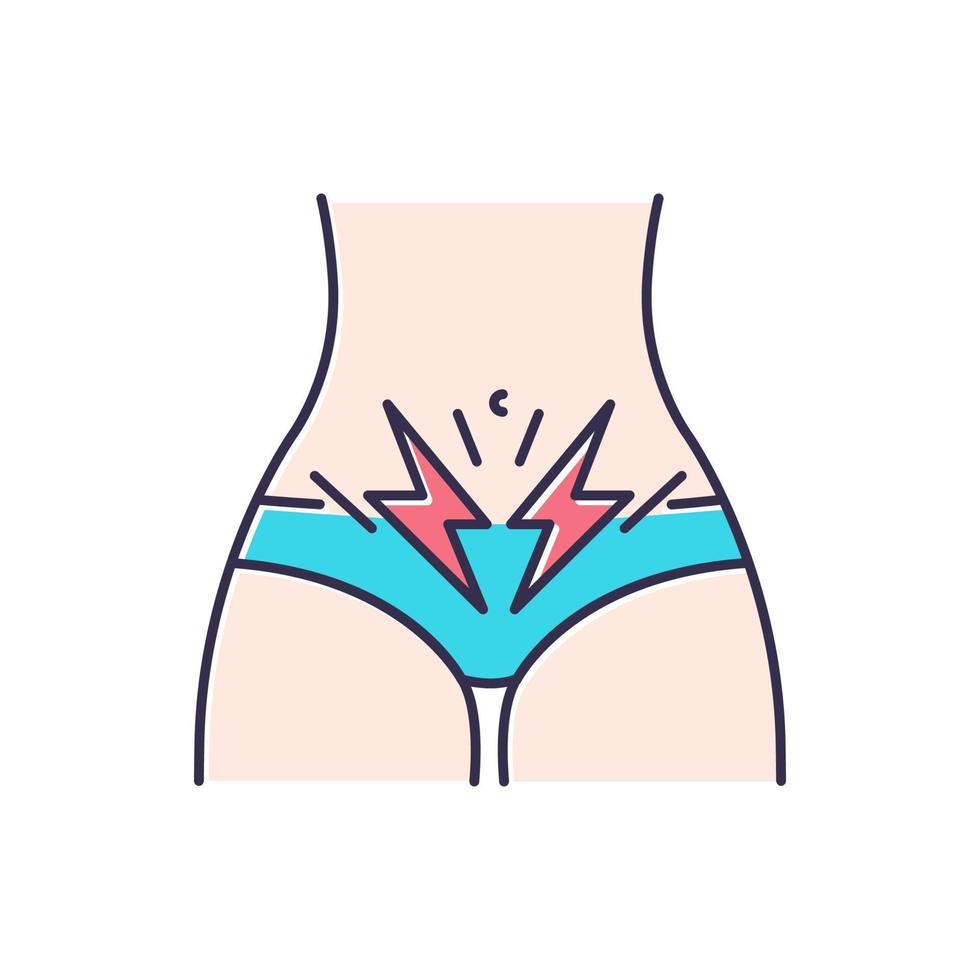 Cramp color icon vector