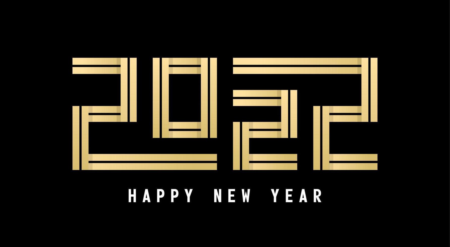 Happy new year 2022 with numbers vector illustration sport style. New year Design for calendar, greeting cards or print. Minimalist design trendy backgrounds banner, cover, card. Vector illustration.