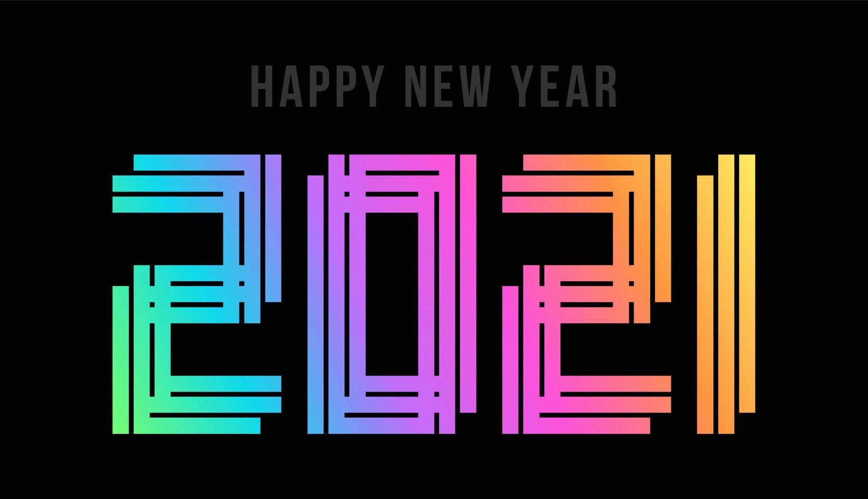 Happy New 2022 Year. Holographic number 2022, bold hologram. New year and christmas Design for calendar, greeting cards or print. Greeting card, Festive poster and banner. Vector illustration