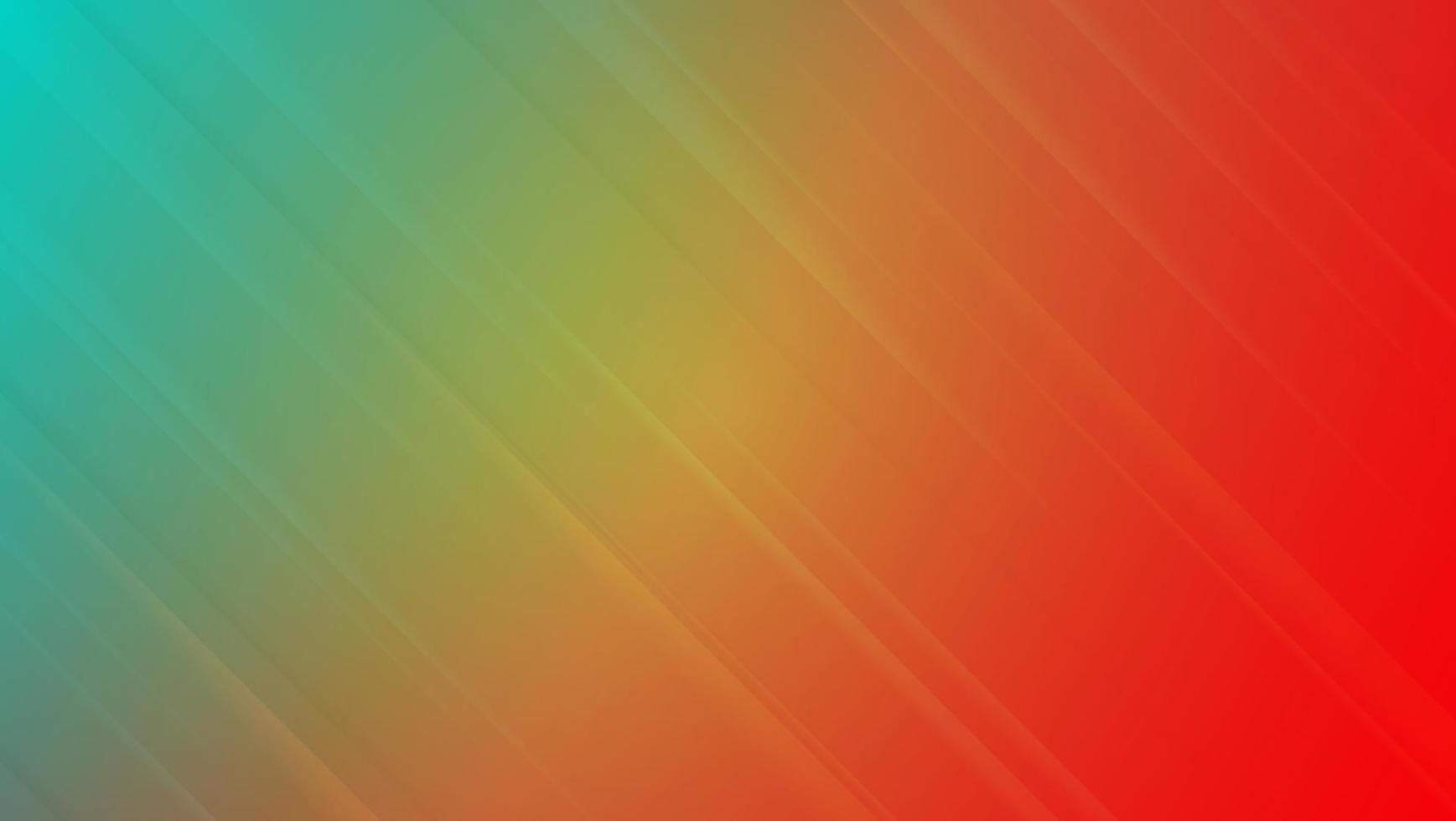 Sombra de línea dinámica abstracta en fondo colorido degradado vector