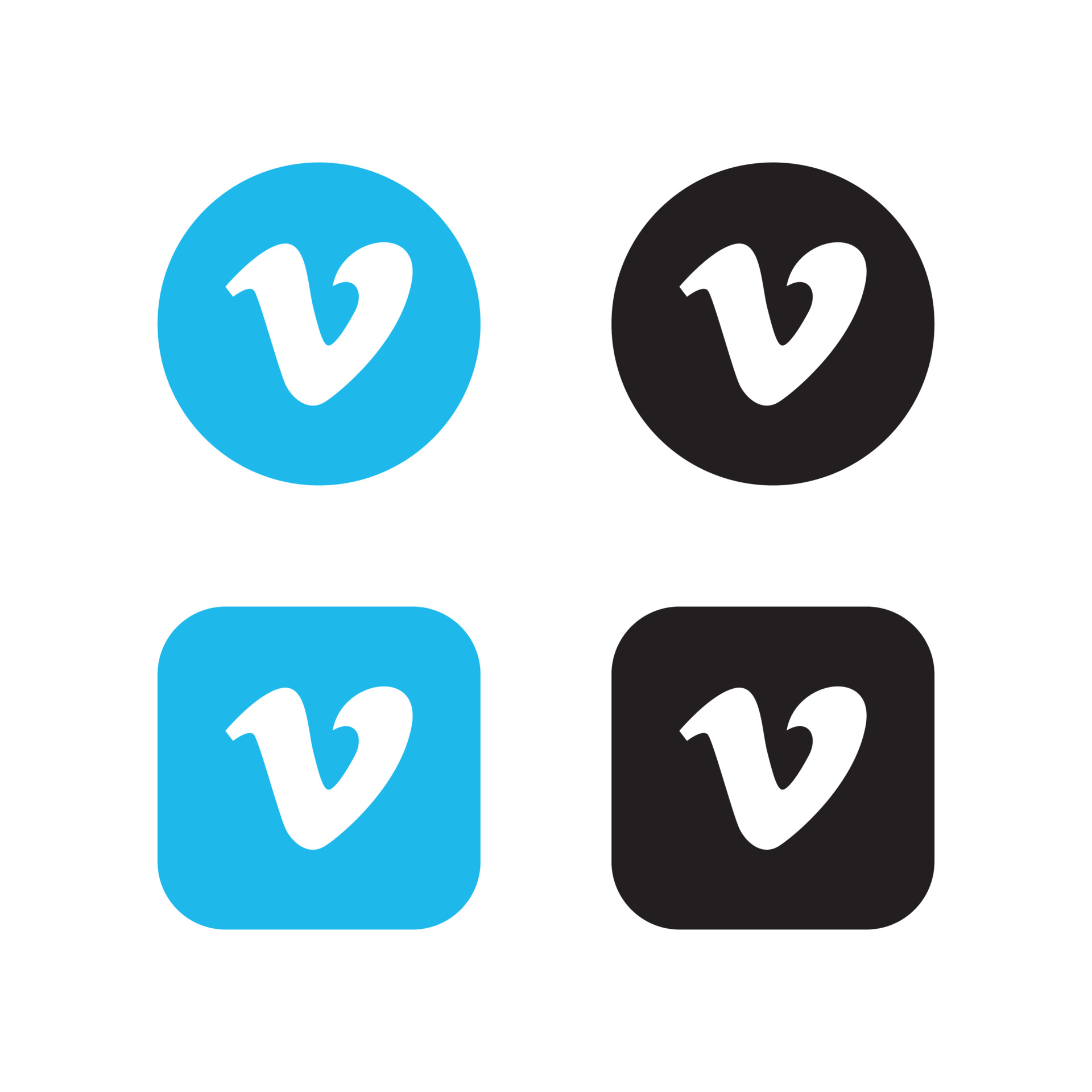 Vimeo Logo Vector Art, Icons, and Graphics for Free Download