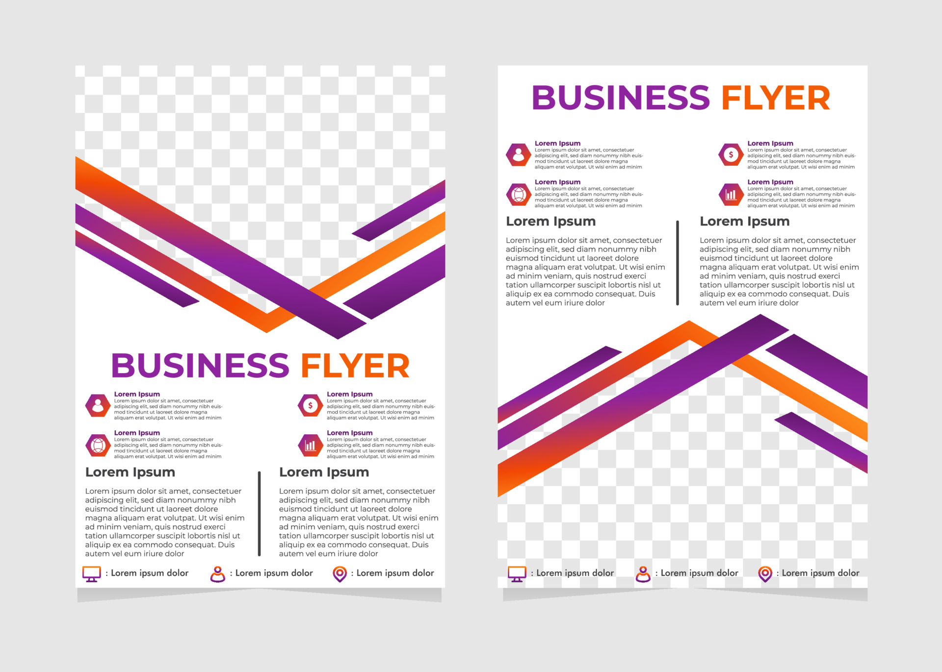 simple flyers templates