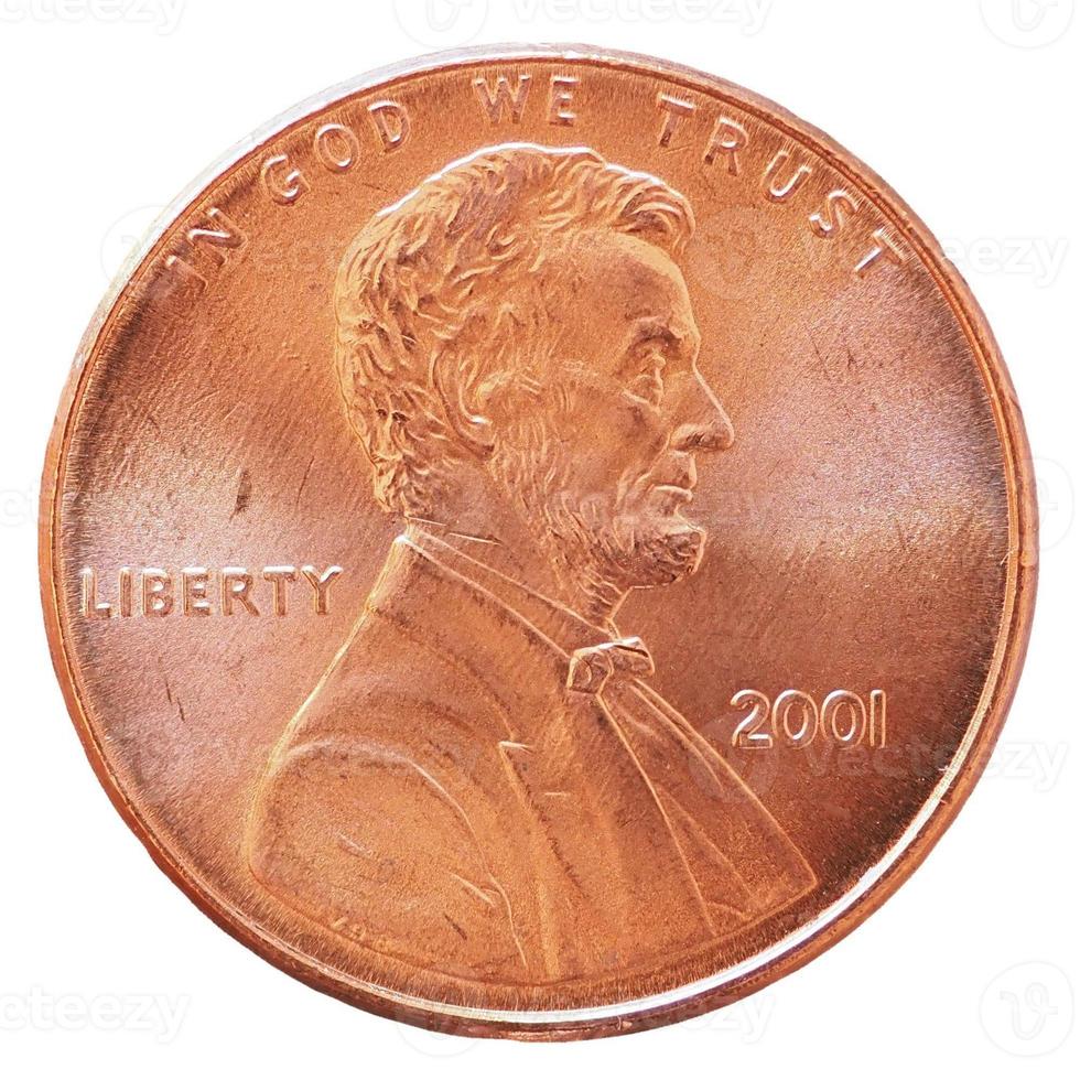 1 cent coin, United States photo