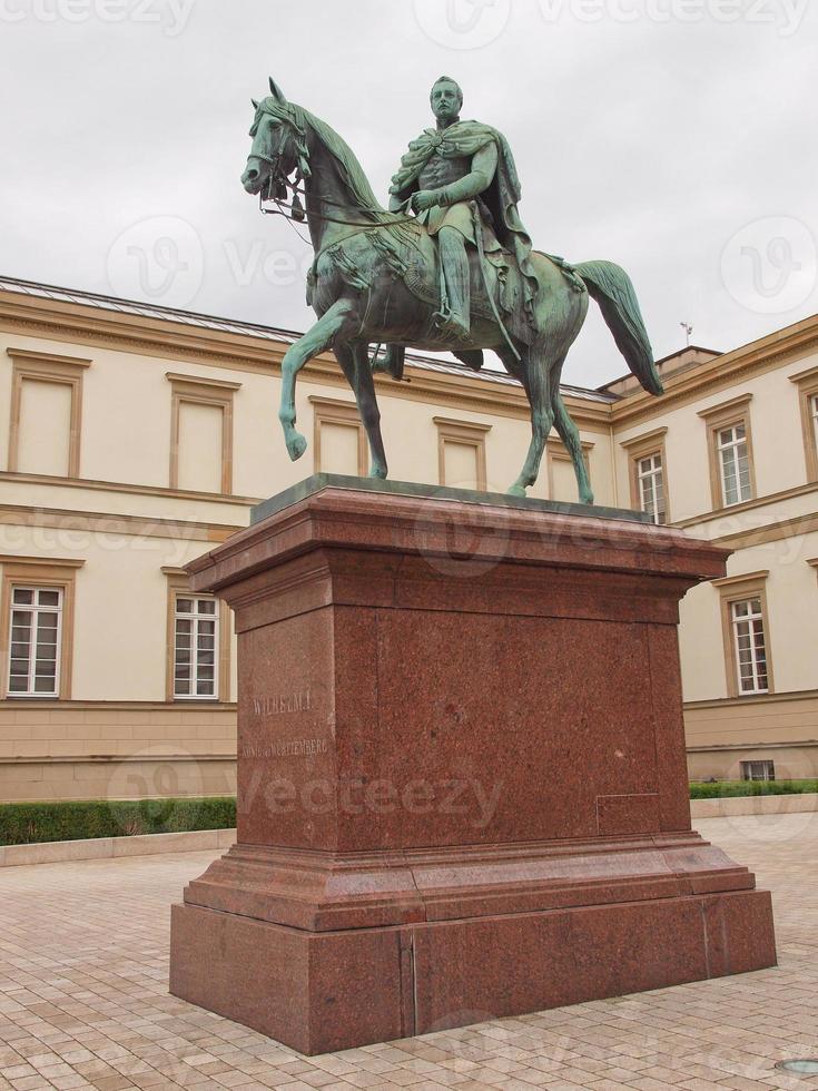 wilhelm i monumento foto