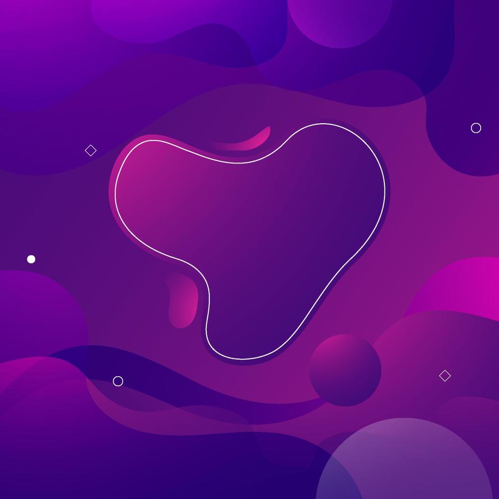violet abstract background liquid vector