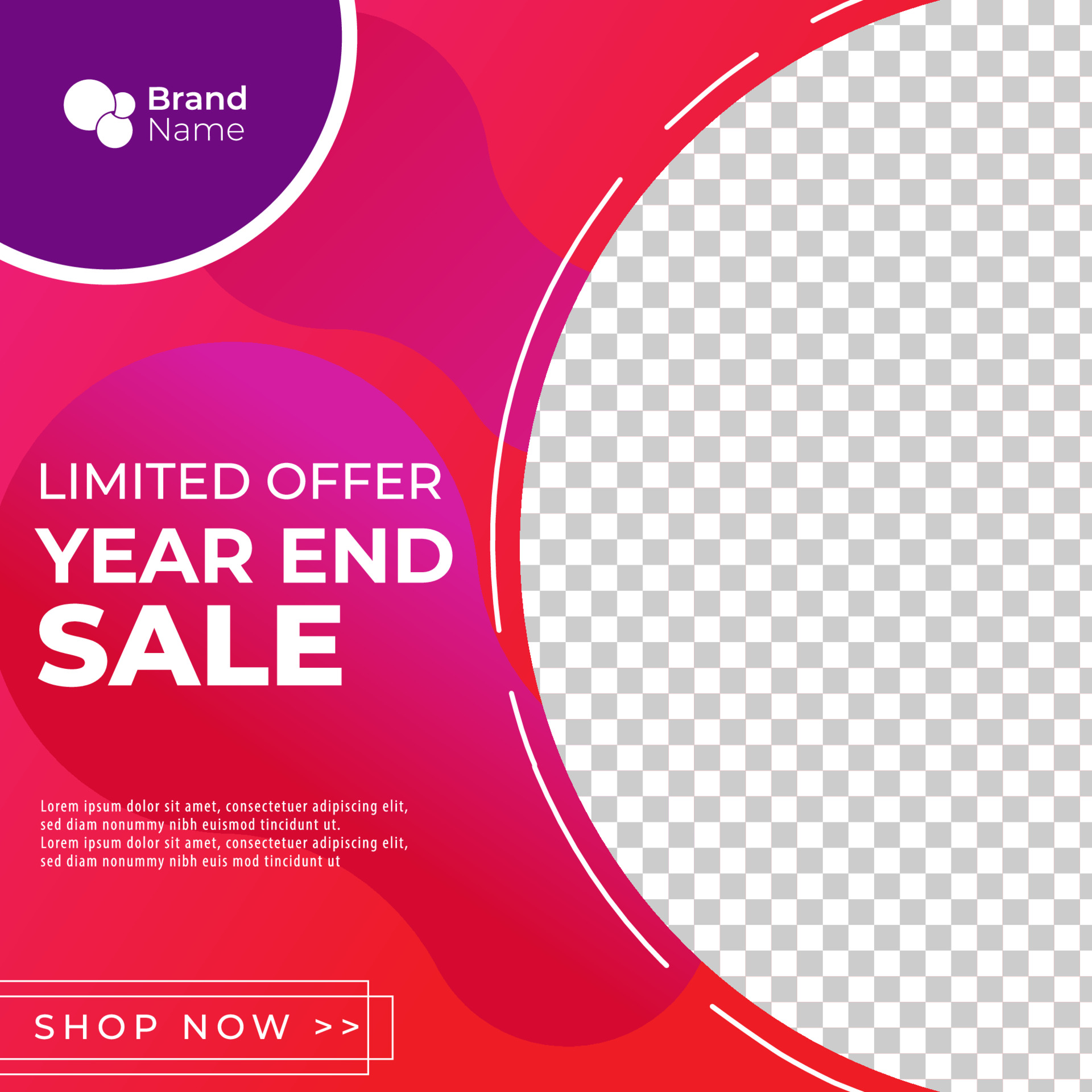 year end sale promotion template banner 3532910 Vector Art at Vecteezy