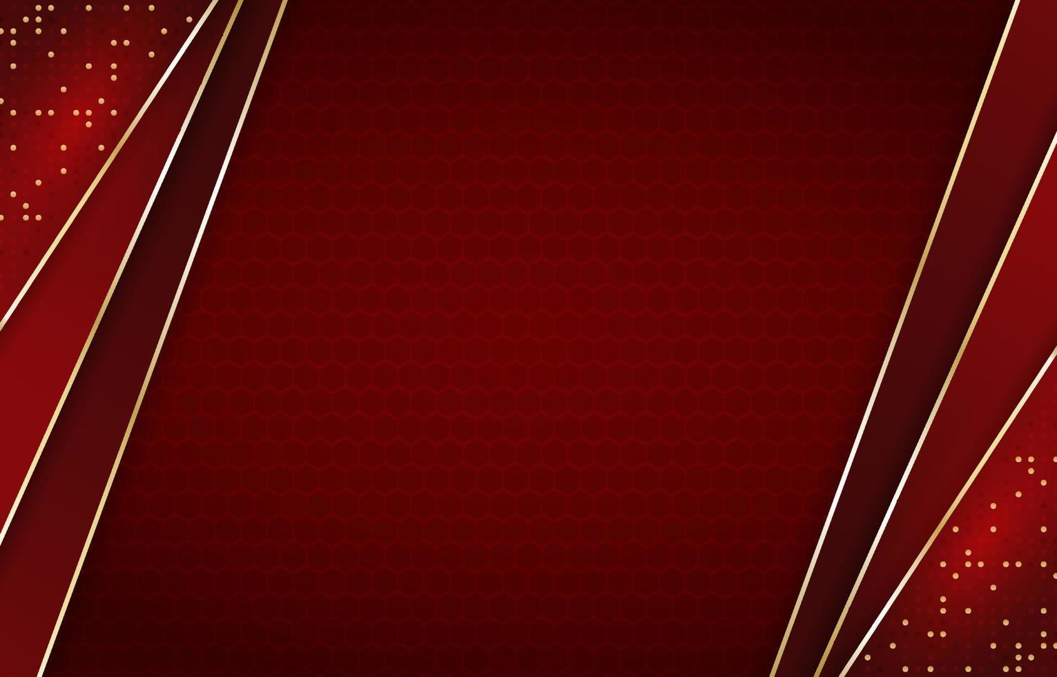 Red Gold Background vector