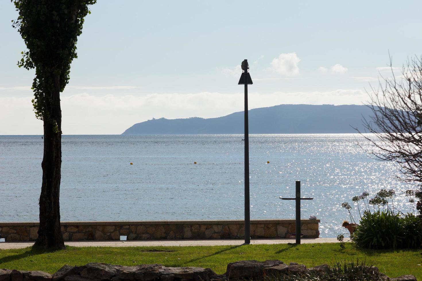 vistas marinas del océano atlántico, galicia, españa foto