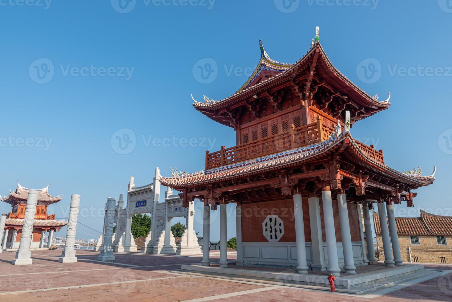 Chinese traditional religious architecture photo