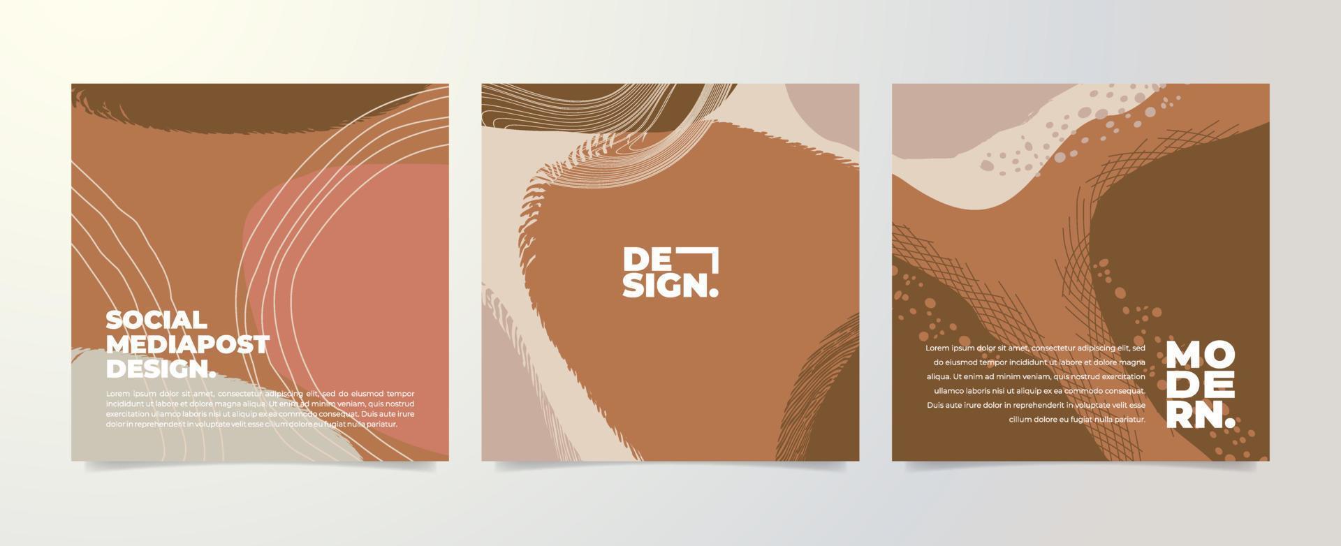 social media post design vector
