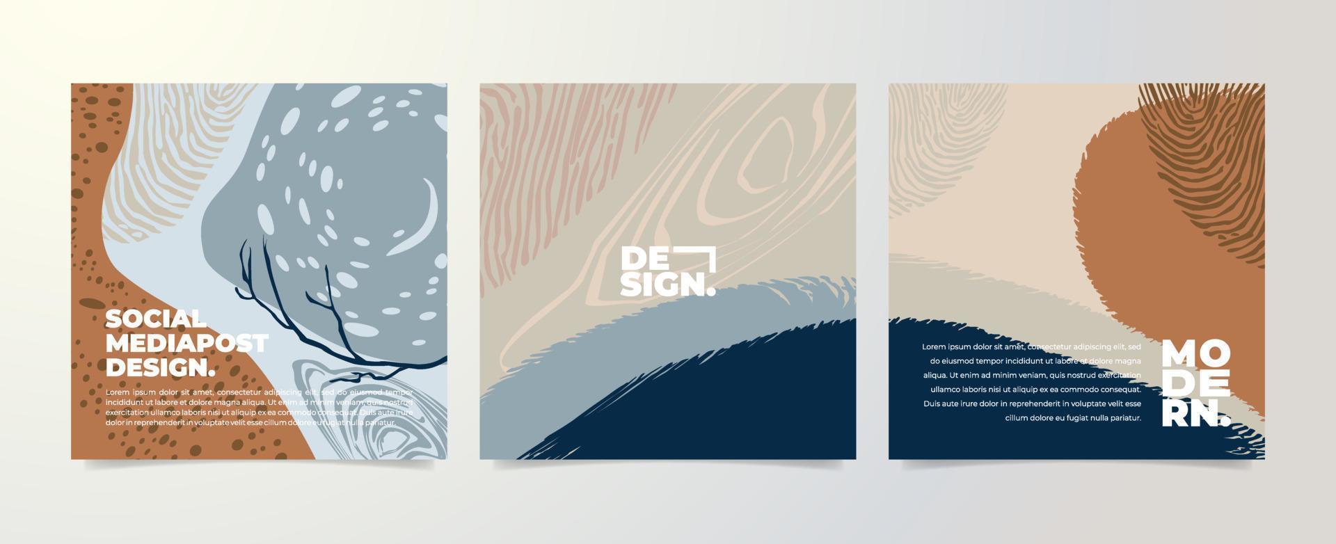 social media post design vector