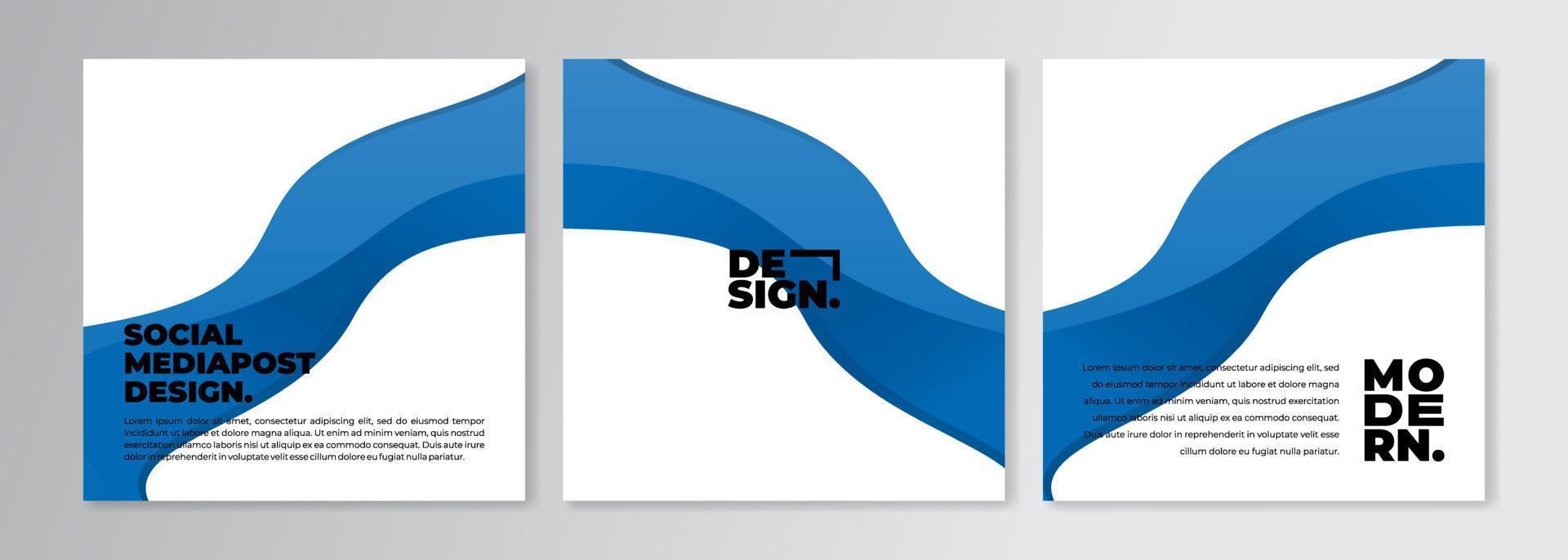 social media post design vector