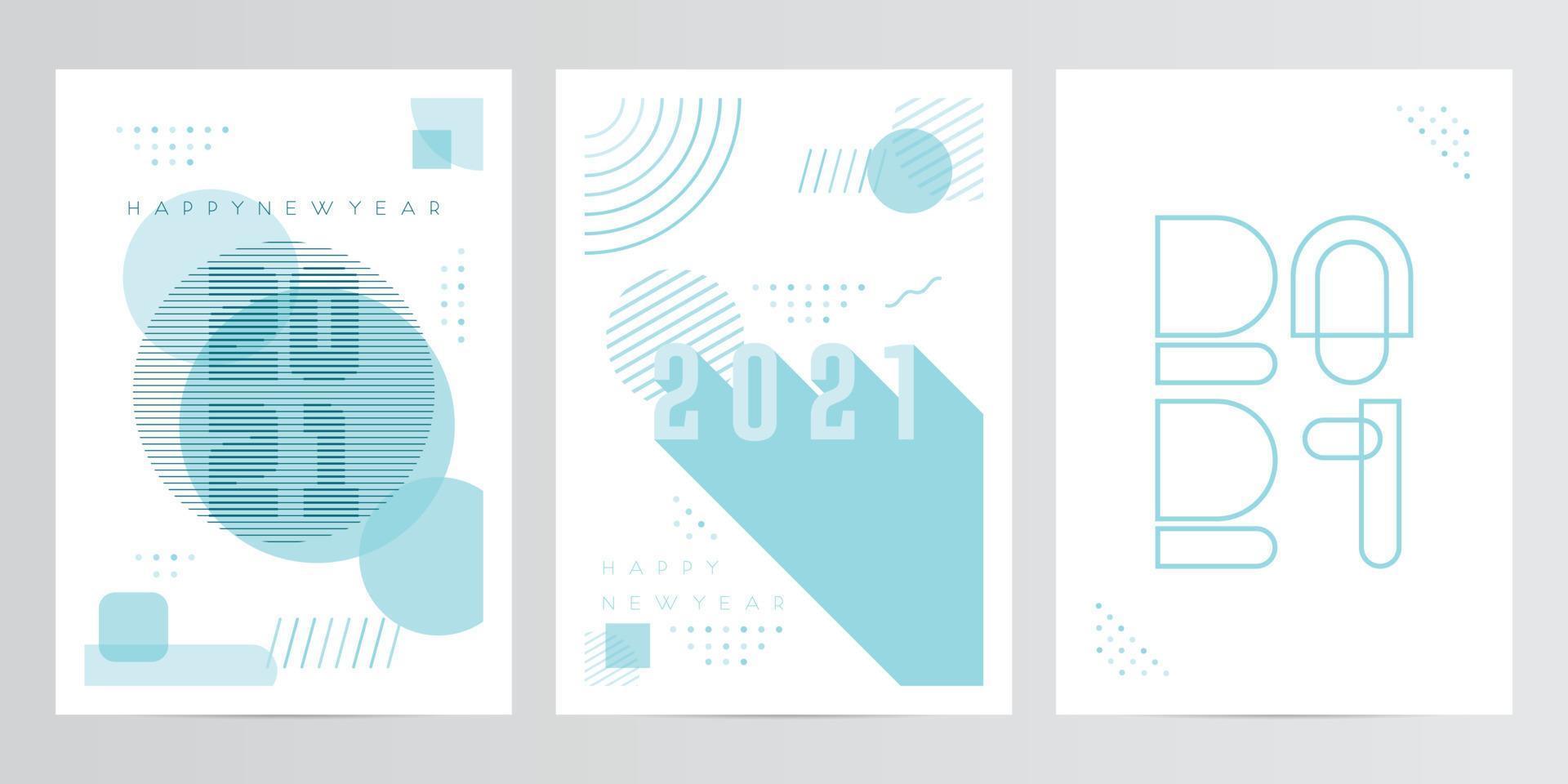 Set of abstract design for wall decoration vector
