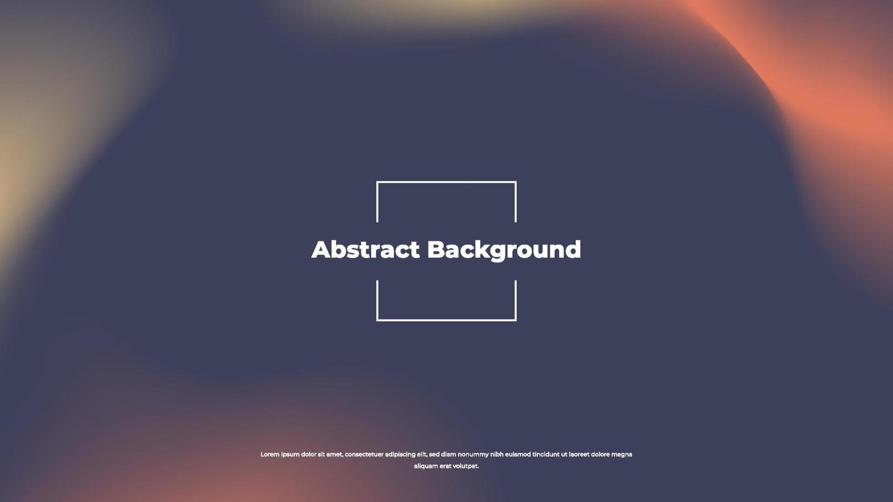 abstract blurred background design template vector